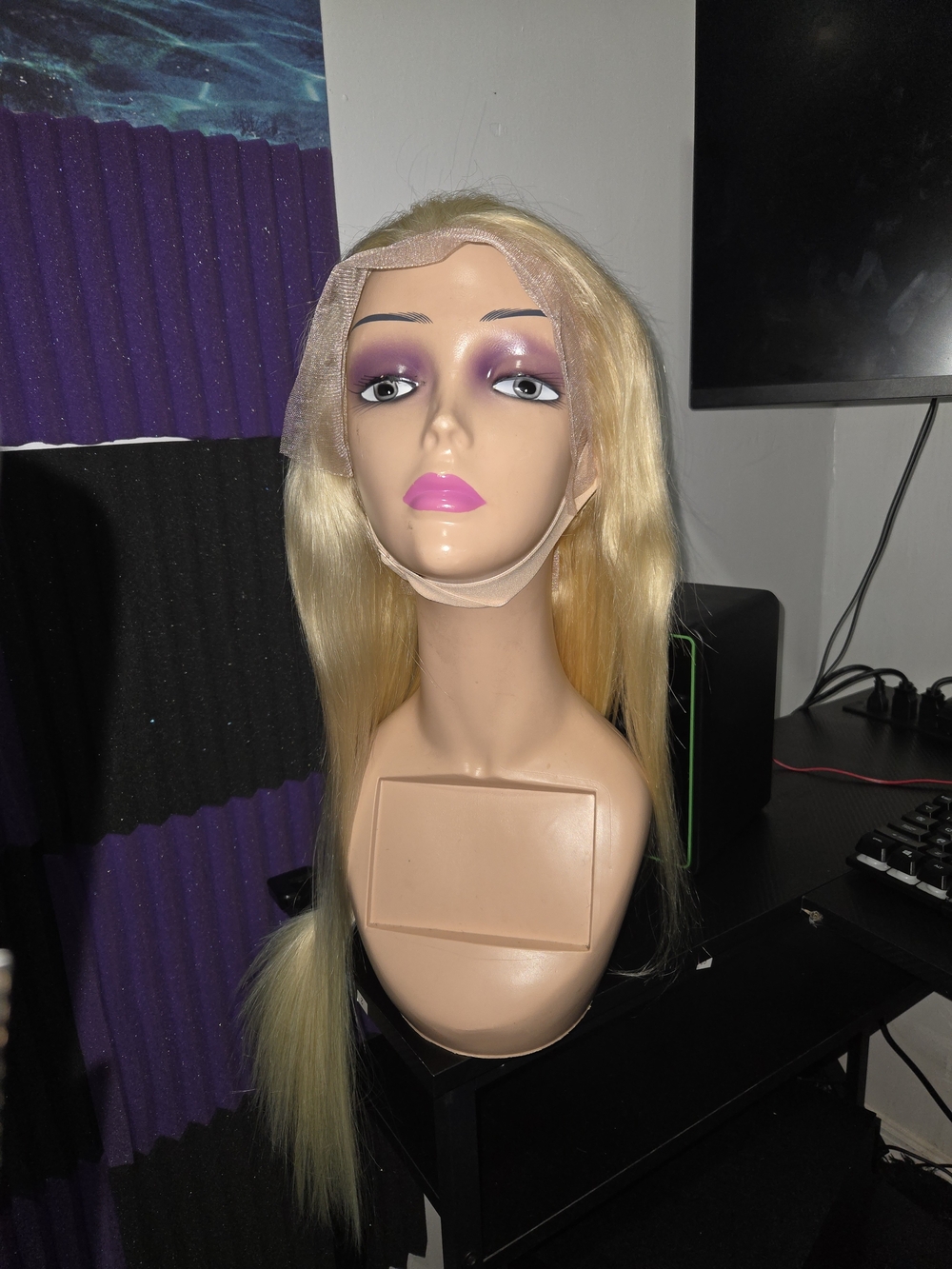13x6 613 Blonde Lace Front Wig for Women - Human Straight Hair 30inch